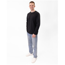 JAKO Organic Langarmshirt 800 - schwarz S
