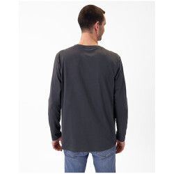 JAKO Organic Langarmshirt 830 - anthrazit S