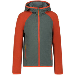 ICEPEAK Keota Sweatjacke Kinder 585 - dark olive 116