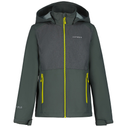 ICEPEAK Keller Softshelljacke Kinder 585 - dark olive 140
