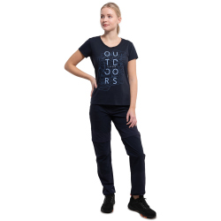 ICEPEAK Belcher T-Shirt Damen 390 - dark blue L