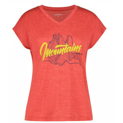 ICEPEAK Devine T-Shirt Damen 642 - coral-red L