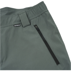 ICEPEAK Dorr Softshellhose Herren 585 - dark olive 52