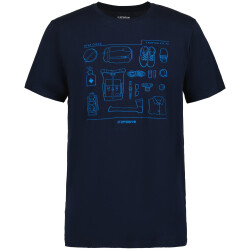 ICEPEAK Moxee T-Shirt Herren 390 - dark blue L