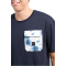 ICEPEAK Mackay T-Shirt Herren 390 - dark blue L