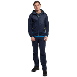 ICEPEAK Borger Midlayer Jacke Herren 390 - dark blue L