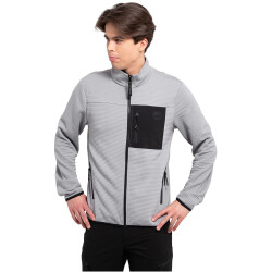 ICEPEAK Algoma Midlayer Jacke Herren 810 - light grey L