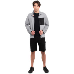 ICEPEAK Algoma Midlayer Jacke Herren 810 - light grey L