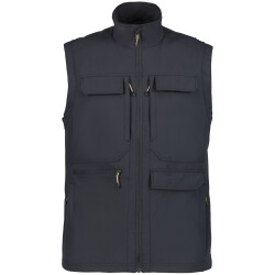 ICEPEAK Bergheim Outdoorweste Herren 290 - anthracite 50