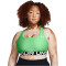 UNDER ARMOUR HeatGear Armour Mid Support Sport-BH Damen 350 - green L