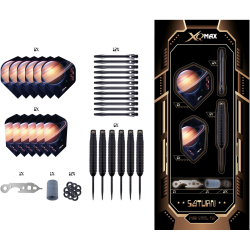 XQ Max Steeltips Dartset Saturn