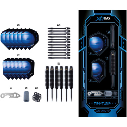 XQ Max Steeltips Dartset Neptun