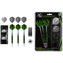 XQ Max Black / Green Steel Dart Set Mehrfarbig 23 g