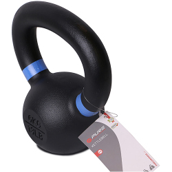 Pure2Improve Kettlebell blau/schwarz 6 kg