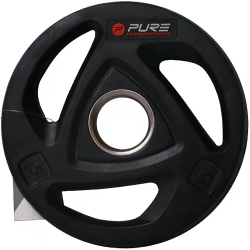 Pure2Improve Hantelscheibe schwarz 5 kg