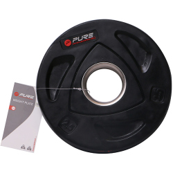 Pure2Improve Hantelscheibe schwarz 2,5 kg
