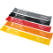 5er Pack Pure2Improve Resistance Fitnessbänder mehrfarbig