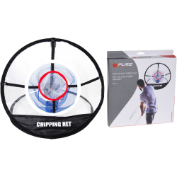 Pure2Improve Golf Pop-Up Fangnetz inkl. Zielhilfe schwarz