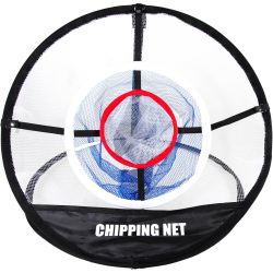 Pure2Improve Golf Pop-Up Fangnetz inkl. Zielhilfe schwarz