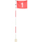 Pure2Improve Golf Markierungsf&auml;hnchen mehrfarbig