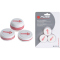 3er Pack Pure2Improve Golf Putting Practice Bälle weiß/pink
