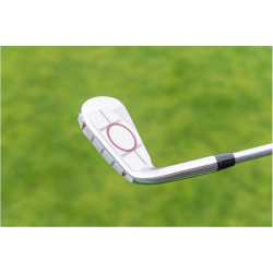 30er Pack Pure2Improve Golfschläger Impact Tape (30 Stk) weiß/rot