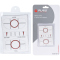 30er Pack Pure2Improve Golfschläger Impact Tape (30 Stk) weiß/rot