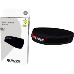 Pure2Improve Deluxe Kniebandage schwarz