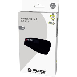 Pure2Improve Deluxe Kniebandage schwarz