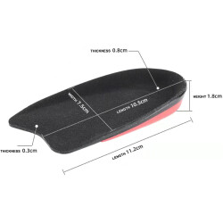 Pure2Improve Soft HeelCup Fersenkissen schwarz