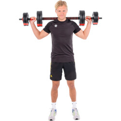 Pure2Improve Hybrid Kurz-/Langhantel-Set schwarz 40 kg