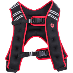 Pure2Improve Gewichtsweste schwarz/rot 10 kg