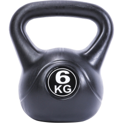 Pure2Improve Kettlebell schwarz 6 kg