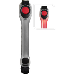 Pure2Improve LED Armband grau