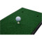 Pure2Improve Golf Single Turf Abschlagmatte inkl. Tee (33 x 63 cm) grün
