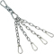 BRUTE Boxsackkette 4-Way grau