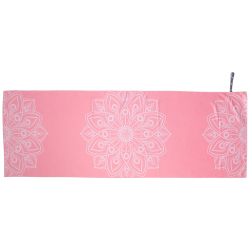 Pure2Improve Yoga Handtuch pink