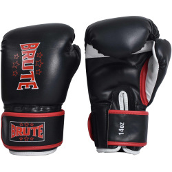 BRUTE High Grade (Kick-) Boxhandschuhe schwarz 16 OZ