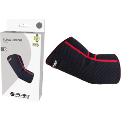 Pure2Improve Neopren Ellenbogenbandage schwarz XL