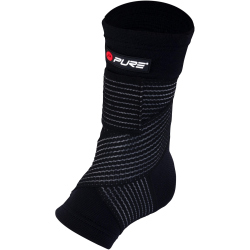 Pure2Improve Knöchelbandage schwarz L