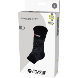 Pure2Improve Kn&ouml;chelbandage schwarz S