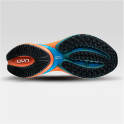 UYN Neuron Trailrunning-Schuhe mit orangefarbener Sohle...