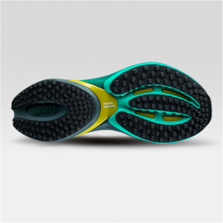 UYN 6Sense Trailrunning-Schuhe mit gr&uuml;ner Sohle Herren