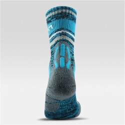 UYN Explorer Outdoorsocken Jungen Q137 - blue stripes 24-26