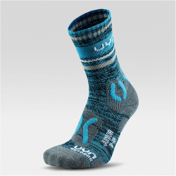 UYN Explorer Outdoorsocken Kinder Q137 - blue stripes 24-26