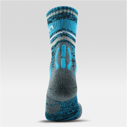UYN Explorer Outdoorsocken Kinder Q137 - blue stripes 24-26