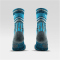 2er Pack UYN Explorer Outdoorsocken Kinder Q137 - blue stripes 24-26