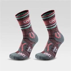 2er Pack UYN Explorer Outdoorsocken Jungen P567 - pink...