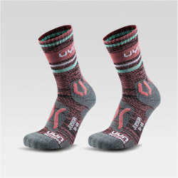 2er Pack UYN Explorer Outdoorsocken Kinder P567 - pink...