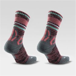 2er Pack UYN Explorer Outdoorsocken Kinder P567 - pink...
